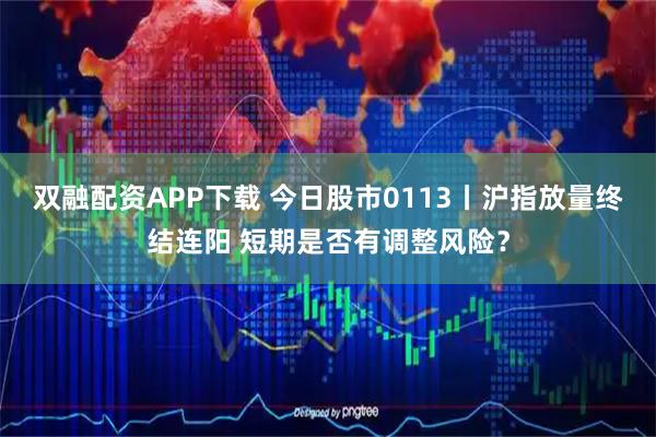 双融配资APP下载 今日股市0113丨沪指放量终结连阳 短期是否有调整风险？